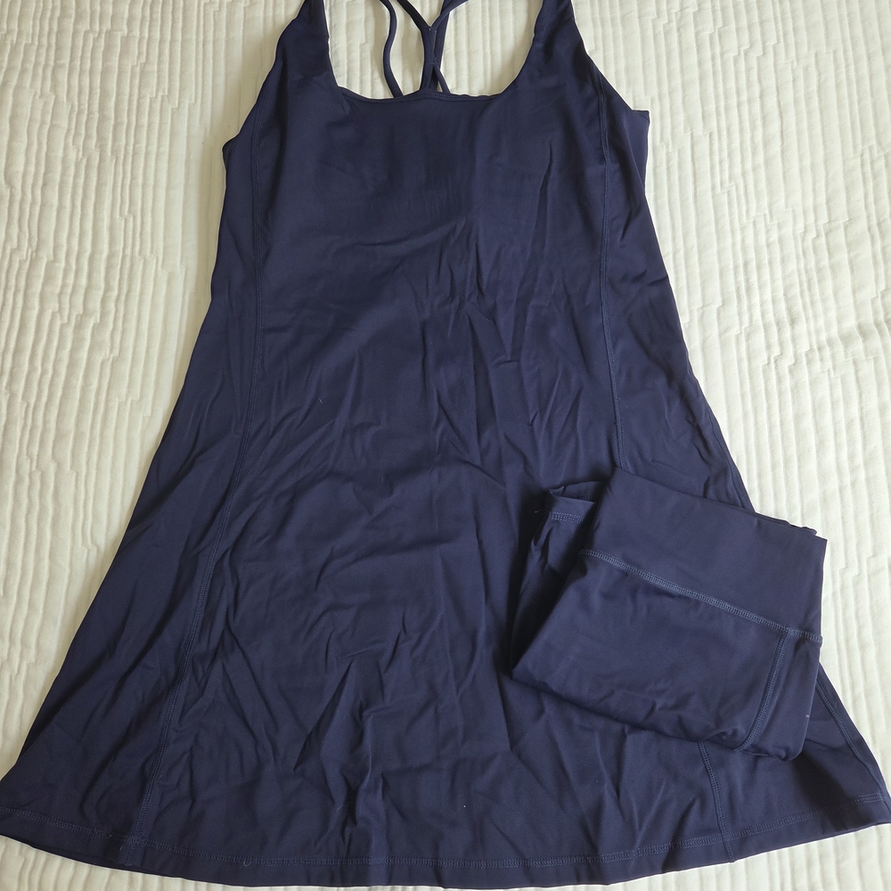 Elegant Navy Blue Sleepwear Set